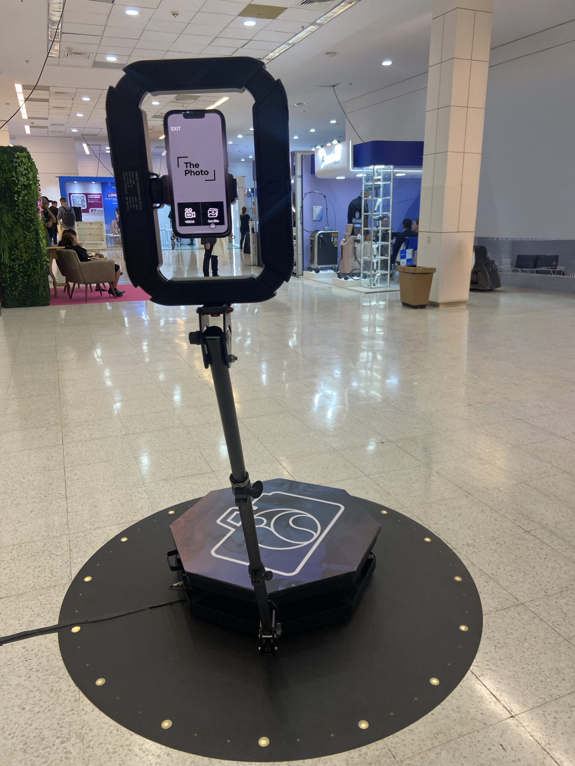 Plataforma 360 para vídeos personalizados em eventos e ativações