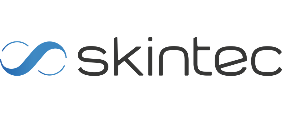 Logo Skintec - marca que já realizou experiência fotográfica com a The Photo